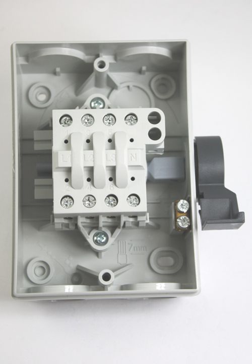 Werkschakelaar ABB 4-polig 25 A - Afbeelding 3