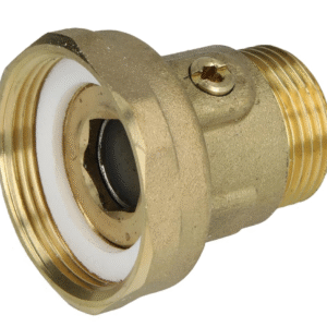 Pompkoppeling 1 1/2" x 1" US afsluitbaar