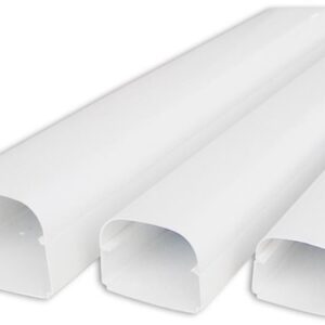 Tecnosystemi Optima T75 leidinggoot wit 2000x74x56mm