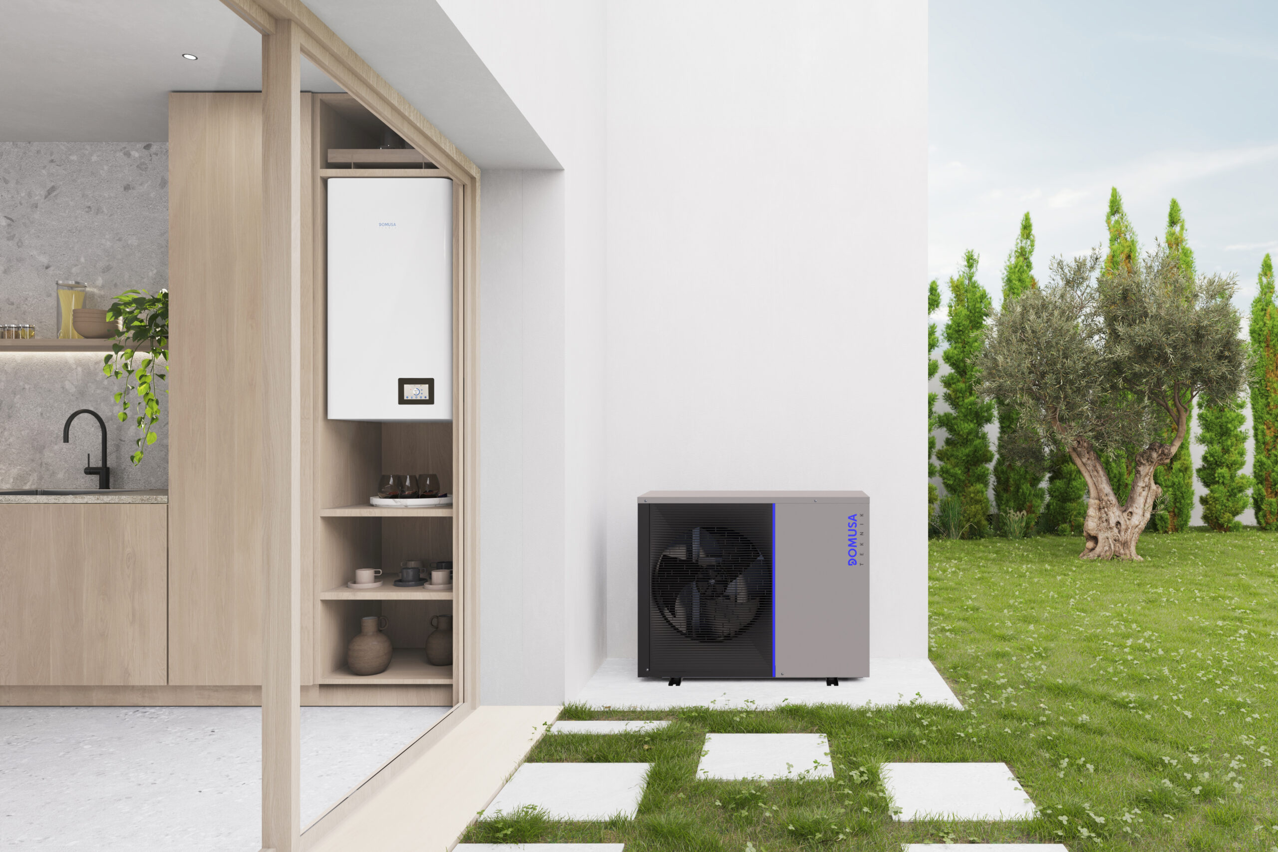 Domusa Dual Clima HT PRO 6 kW warmtepomp – R290 propaan - Afbeelding 7